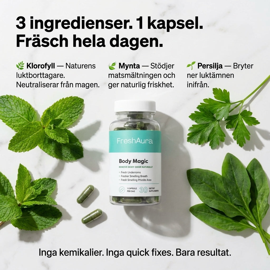FreshAura™ - Fixa dålig andedräkt på riktigt