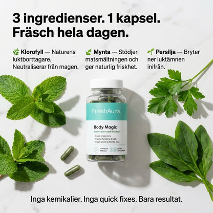 FreshAura™ - Fixa dålig andedräkt på riktigt